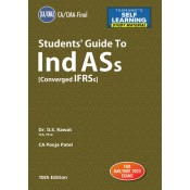 Taxmann's Students Guide to Ind ASs Converged IFRSs for CA/CMA Final May 2023 Exam (New Syllabus) by Dr. D. S. Rawat, CA. Jinender Jain